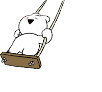 Happy うさぎ Sticker by すこぶる動くウサギ