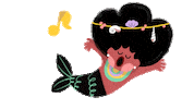 Mermaid Swimming Sticker by Originals