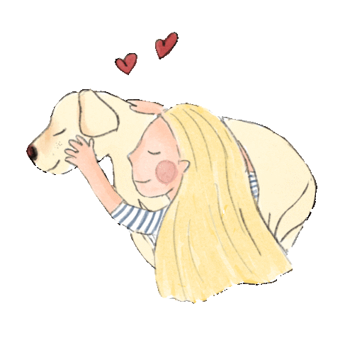 Dog Love Sticker