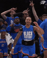 Lets Go Smile GIF by OKC Thunder