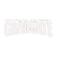 Graduate Grad Sticker by LSC-Tomball