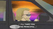 driving eric cartman GIF by South Park 