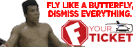 Dismiss Muhammad Ali Sticker by Fyourticket