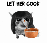 Cooking Cat GIF