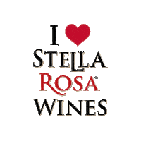 Red Wine Love Sticker by Stella Rosa Wines