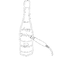 Bottle Engraving Sticker