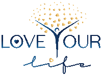 RSpelling love life vibe randy Sticker