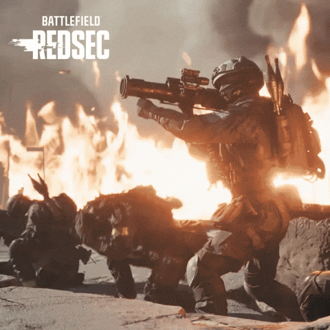 Battle Royale Fire GIF by Battlefield