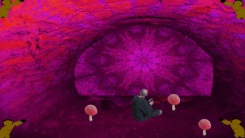 gasnolight giphyupload trippy calm focus GIF