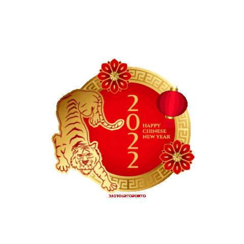 Happy New Year Festival Sticker by 360 Tour Toronto