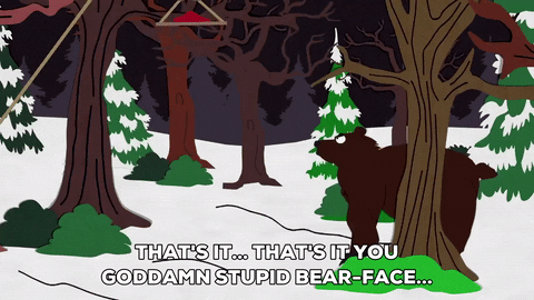bear trap GIF by South Park 