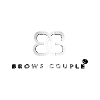 Logo Microblading Sticker by Brows Couple