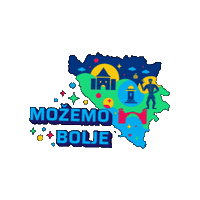 IOMBiH sarajevo bih mostar banjaluka Sticker