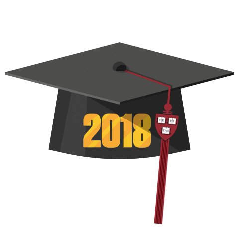 College Graduation Sticker by Harvard University