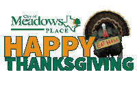 Thanksgiving Turkey Sticker by Meadows Place