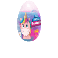 Unicorn Egg Sticker by Doce Brinquedo