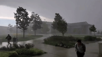 Heavy Rain Lashes Southeastern Pennsylvania as Thunderstorms Sweep the Region