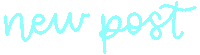 New Post Sticker