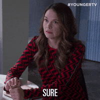 Suttonfoster Lizamiller GIF by YoungerTV