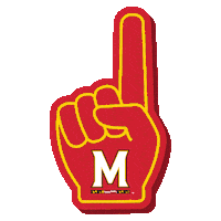 Maryland Terps Sticker by College Colors Day