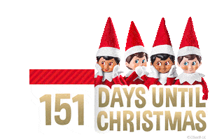 Christmas Eve Countdown Sticker by The Elf on the Shelf