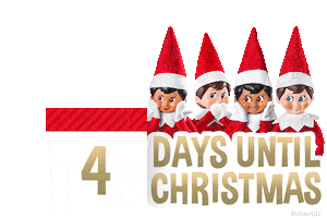 Christmas Eve Countdown Sticker by The Elf on the Shelf
