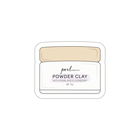 Skincare Routine Sticker by Perl Cosmetics