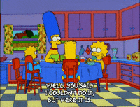 looking homer simpson GIF