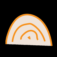 chantalkemp_de new rainbow white stars GIF