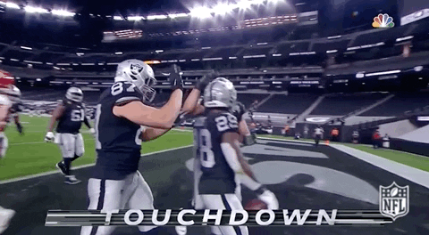 Las Vegas Raiders Football GIF by NFL