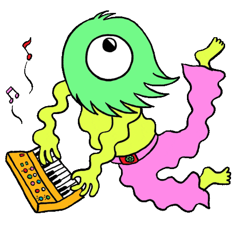 takayon giphyupload synth natureboy synthesiser Sticker