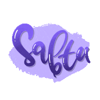 haijord holiday weekend purple saturday Sticker