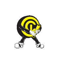 locarpet loop new year indonesia mascot Sticker