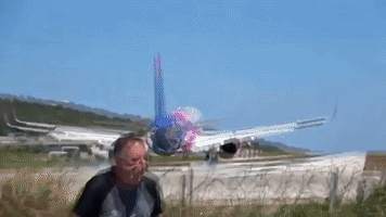 Jet Lands Dangerously Close to 'Planespotters' 