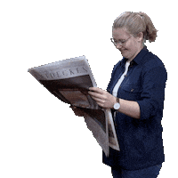 News Read Sticker by Hochschule Osnabrück – University of Applied Sciences