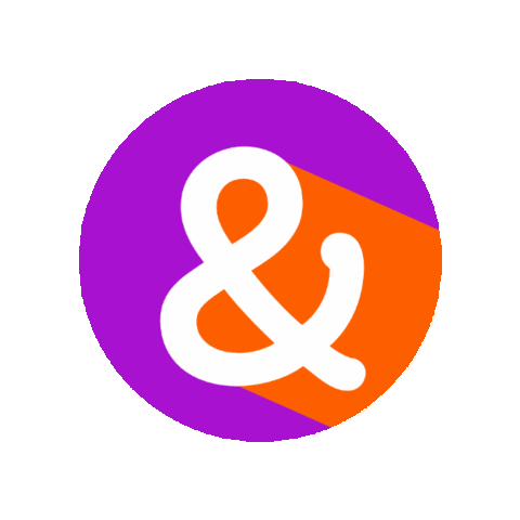 Orange Abc Sticker