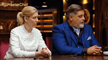 matt preston dissapointed GIF by MasterChefAU