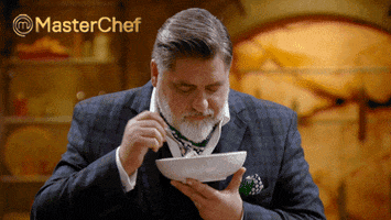 MasterChefAU nope yummy yum delicious GIF