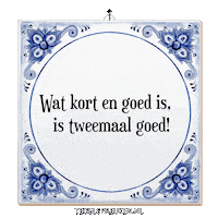 Focus Spreuk Sticker by Tegelspreuken.nl