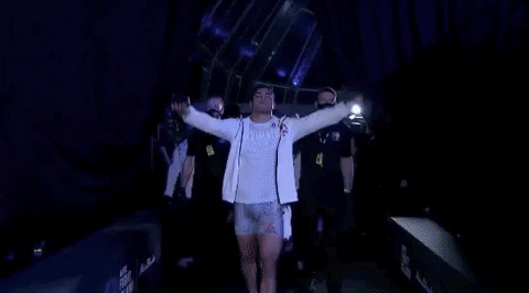 Walk Out Diego Costa GIF by UFC