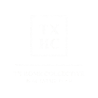 Logo Gold Glitter Sticker by TXHOMECOTEAM