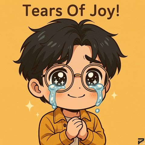 Hiroshi Tears Of Joy GIF by Persona