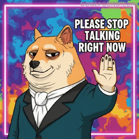 Over It No GIF by Doge Pound