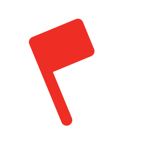 ON1Call giphyupload red flag locate dig safe Sticker