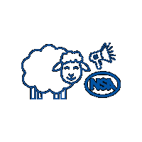 NSAsheep nsa national sheep association sheep event nsa sheep Sticker