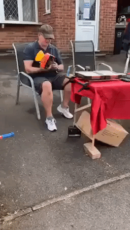 British Man Uses Remote-Control Car to Bring Cakes to Neighbors on VE Day