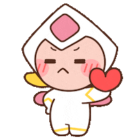 Heart Love Sticker by WEBZEN FRIENDS