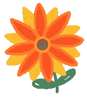 Happy Flower Sticker