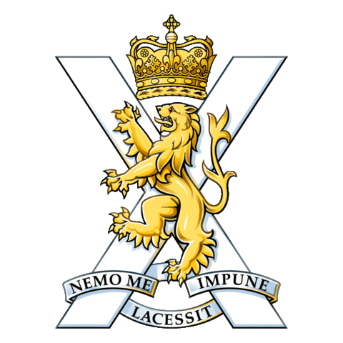 British Army Scotland Sticker by The Black Rats