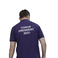 President Conor Sticker by NTSUents
